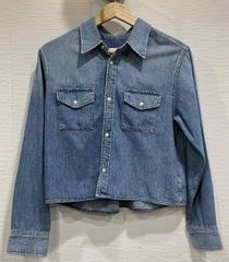 DRIES VAN NOTEN ドリスヴァンノッテン パフスリーブ デニムシャツ