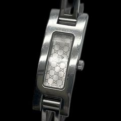 GUCCI 腕時計 クォーツ シルバーカラー - メルカリ