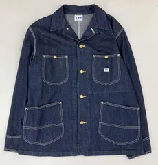 Lee DUNGAREES リー ロコジャケット カバーオール デニムジャケット L インディゴブルー LT0659
