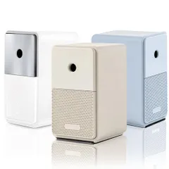 鉛筆削り 手動 鉛筆削り グレー 1個入 5段階芯調節機能 自動ペン送り機能 合金鋼ホブ 自動芯抜き 6.5~8mm鉛筆対応 持ち運び簡単 子供プレゼントにも (グレー)のサムネイル