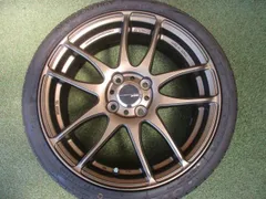 【中古】　送料込み　ワーク　エモーション　165/45R16　ラヂアルタイヤ４本SET　タント　N-BOX　スペーシア　軽自動車のサムネイル