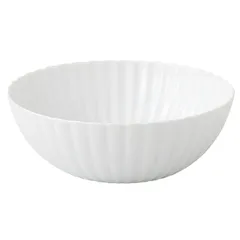 浜陶 有田焼 福泉窯 菊割小鉢 12cm 白磁 391347のサムネイル
