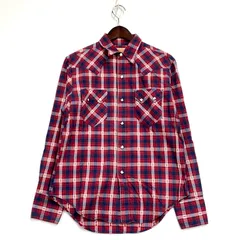 【中古】【メンズ】 SUGAR CANE シュガーケーン SC20048 CHECK LS WESTERN SHIRT チェック ロングスリーブ ウェスタン シャツ 長袖 トップス 【 145-250325-mm-6-IZU】