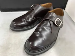 REGAL/シングルモンク/プレーントゥ/ドレスシューズ/ブラウン/26cm/COROBANSHO/革靴/リーガル/Y486