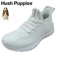 ハッシュパピー  Hush Puppies レディース スニーカー L-0003CT ハンズフリー 軽量 3E 軽量 紐 レースアップ ウォーキングシューズ スリッポン　アイボリーのサムネイル