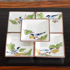 エルメス トゥカン 8cm 正方形皿 フランス製 ポーセリン 鳥 小皿 エルメス トゥカン 8cm 正方形皿 フランス製 ポーセリン 鳥 小皿