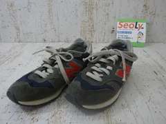 ニューバランス new balance クラシック 19㎝ 1300 キッズ スニーカー 靴 シューズ 子ども 子供用 グレー 中古品