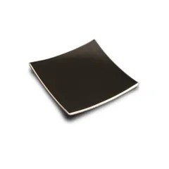 吹上皿 渕銀 小 モダン 漆器 あたかや 日本製 皿 レート 角皿 銘々皿 取り皿 デザート皿 和食器