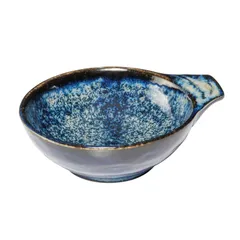 美濃焼 手付 小鉢 ボウル 皿 電子レンジ 食洗機対応 食器 窯変 約15cm 日本製 133-60116