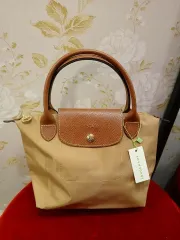 ロンシャン ル プリアージュ トートバッグ ベージュ M