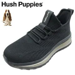 ハッシュパピー  Hush Puppies レディース スニーカー L-0003CT ハンズフリー 軽量 3E 軽量 紐 レースアップ ウォーキングシューズ スリッポン ブラックのサムネイル