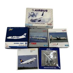 航空機モデルセット A340-600 777-200 747-400 9個セット - メルカリ