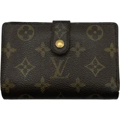 ルイ・ヴィトン LOUIS VUITTON ポルトモネ・ビエ・ヴィエノワ M61663 ブラウン モノグラム ユニセックス 二つ折り財布