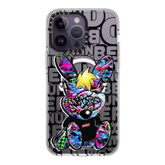 CASETiFY クリア iPhone 14 Pro Max ケース [黄ばみにくい素材/2mからの落下試験をクリア/MagSafe に対応] - PunnyD-SbyD