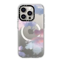 CASETiFY MagSafe対応 iPhone 15 Pro ケース [黄ばみにくい素材 / 2mからの落下試験をクリア / MagSafe に対応] - Clouds