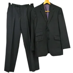 ◆BURBERRY BLACK LABEL スーツ セットアップ Super120's シルク混 日本製 三陽商会 ジャケット パンツ バーバリーブラックレーベル