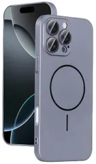 YUZOR 「極薄」 iPhone 12 Pro Max ケース 超薄型 Magsafe対応 いphone12ProMax ケース レンズを完全に覆う一体型設計 ストラップホール付き アイフォン アイホン (iPhone12ProMax 灰) CB-xiao-