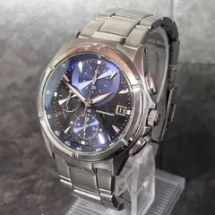 ☆不動ジャンク セイコー クオーツ クロノグラフ チタニウム 7T52-6A60 