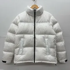 THE NORTH FACE Undyed Nuptse Jacket サイズM ND92337 ノースフェイス アンダイド ヌプシ ジャケット ホワイト ダウンジャケット アウトドア 【X0693-001】□237