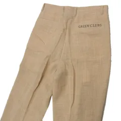 新品 定価23.000円☆GREEN CLUBS グリーンクラブ ライカ スラックス メンズ 2タック ロングパンツ 春夏 ゴルフにのサムネイル