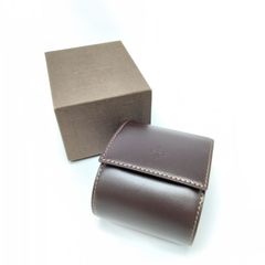 美品】 Alden ホーウィン社製シェルコードバン ブラウン コインケース