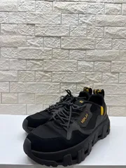 S00675｜REPLAY｜リプレイ｜スニーカー｜ブラックイエロー｜メンズ27.5cm｜シューズ｜無地｜ローカット｜カジュアル｜ストリート｜アメカジ｜Y2K｜90S｜古着｜USA古着｜ヴィンテージ｜フォロー割｜今期トレンドのサムネイル