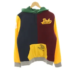 ポロ ラルフローレン POLO RALPH LAUREN 子供服 パーカー プルオーバー ナイロン切替 袖中綿 長袖 XL 18-20 170 マルチカラー /HN