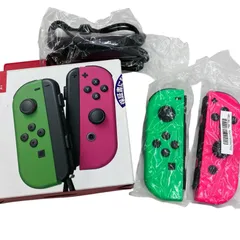 186000 現状品 Nintendo 任天堂 ニンテンドウ ジョイコン　 ネオングリーン　ネオンピンク