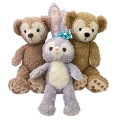 付属品付き 使用感少なめ】ダッフィー&フレンズ ぬいぐるみ 4体セット