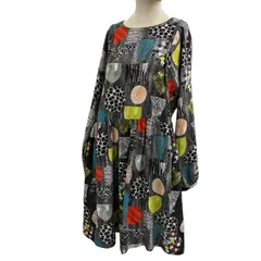 186005 現状品 PAUL SMITH COLLECTION ポールスミスコレクション POTTERY　ワンピース　総柄　のサムネイル