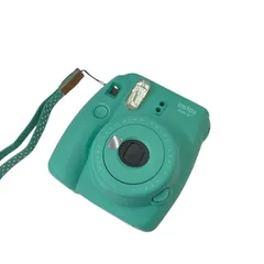 186001 動作未確認 FUJIFILM フジフィルム 現状品 instax mini8+ チェキ 本体のみ ミント