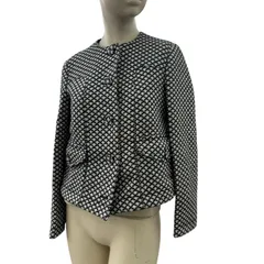 186005 Emporio Armani エンポリオ・アルマーニ ジャケット M ホワイト/ブラック