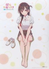 [중고] 클리어 포스터 A2 클리어 포스터 수원 치즈루 [PS4/Switch 소프트 그녀, 빌립니다 - 수평선과 수영복의 그녀-] 아미아미 구입 특전