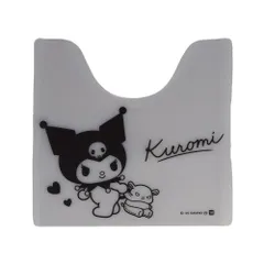 ☆ クロミ ☆ 透明トイレマット トイレマット 透明 キャラクター 透明トイレマット トイレ マット トイレ用マット クリアトイレマット トイレタリーマット クリア トイレ用 トイレ用品 かわいい 可愛い 拭ける お掃除簡単 トイレタリー おしゃれのサムネイル
