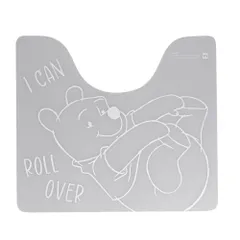 ☆ くまのプーさん ☆ 透明トイレマット トイレマット 透明 キャラクター 透明トイレマット トイレ マット トイレ用マット クリアトイレマット トイレタリーマット クリア トイレ用 トイレ用品 かわいい 可愛い 拭ける お掃除簡単 トイレタリー おしゃれのサムネイル