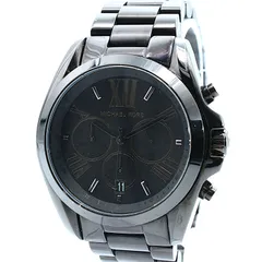MICHAEL KORS マイケルコース MK-5550 クロノグラフ Quartz クォーツ Watch ウォッチ 腕時計 Men's メンズ 男性 ブラック 黒稼働品のサムネイル