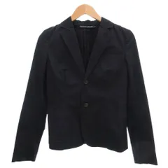 ラルフローレン RALPH LAUREN テーラードジャケット 9 紺 ネイビー シングル コットン 長袖 /NU ■ECG003