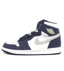 ナイキ NIKE 【 AIR JORDAN 1 HIGH OG CO.JP MIDNIGHT NAVY DC1788 100 】 エア ジョーダン 1 ハイ オージー ミッドナイト ネイビー スニーカー f30499