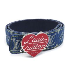 8　LOUIS VUITTON NIGO LVハートリバーシブルベルト Louis Vuitton × Nigo ハートリバーシブルベルト 85cm - メルカリ