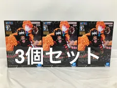 未開封 ワンピース バトルレコードコレクション マーシャル・D・ティーチ フィギュア 3個セット LF4577 f099