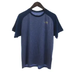 ザノースフェイス THE NORTH FACE ショートスリーブ GTD メランジ クルー Tシャツ 半袖 NT61888 ブルー L
