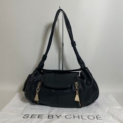 2505-191｜美品｜コーチ シグネチャー ショルダーバッグ ターンロック