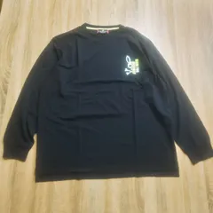 Psycho Bunny 長袖Tシャツ ロンT ブラック バックプリント 美品のサムネイル