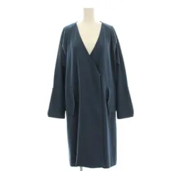 Bou Jeloud ブージュルード スプリングコート ロング 38 青 ブルー ■ECB003 /☆G