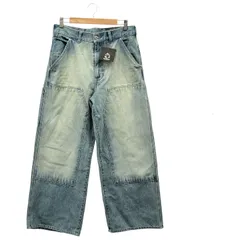 417 EDIFICE (フォーワンセブンエディフィス) WIDE Leg Flareダブルニーパンツ 24030312522030 インディゴ Mのサムネイル