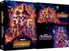 【中古】(未使用･未開封品)アベンジャーズ／エンドゲーム＆インフィニティ・ウォー MovieNEXセット [ブルーレイ+DVD+デジタルコピー+MovieNEXワールド] [Blu-ray] ロバート