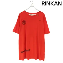 オフホワイト  19SS  OMAA038R19185015 ステンシルバックアロープリントTシャツ メンズ S