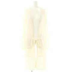 マックスマーラ ウィークエンドライン MAX MARA WEEKEND LINE ロングカーディガン ニット M アイボリー /ES ■OS