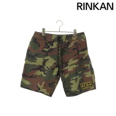 クロムハーツ  SURF BRITCHES クロスボタンナイロンCH総柄カモフラハーフパンツ メンズ 34インチのサムネイル