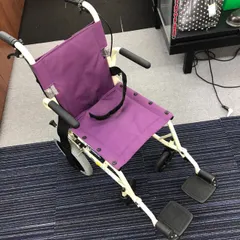 カワムラサイクル KA6 簡易車椅子 旅ぐるま 介助用 軽量 折りたたみ コンパクト 送料無料♪のサムネイル